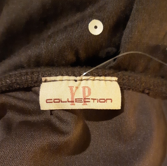 Womens Size M Brown Sequined Halter Dress Fashion - Picture 7 of 7